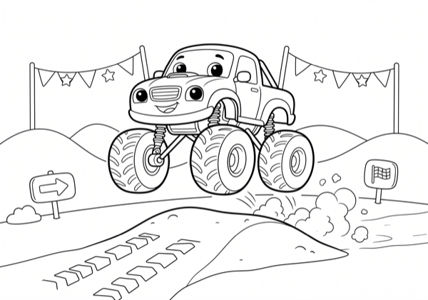 Monster Truck Jump