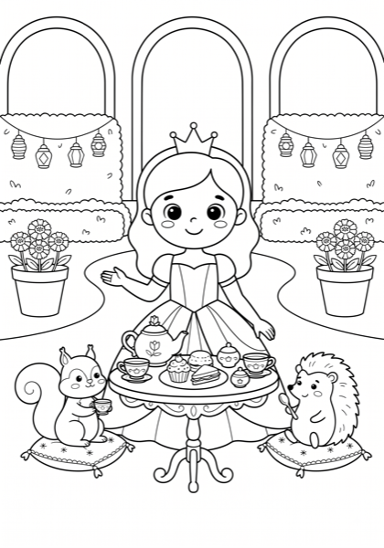 Royal Tea Party Princess